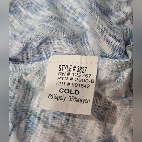 David Cline V-Neck Short Sleeve T-Shirt Dress Sz Medium - Picture 7 of 9